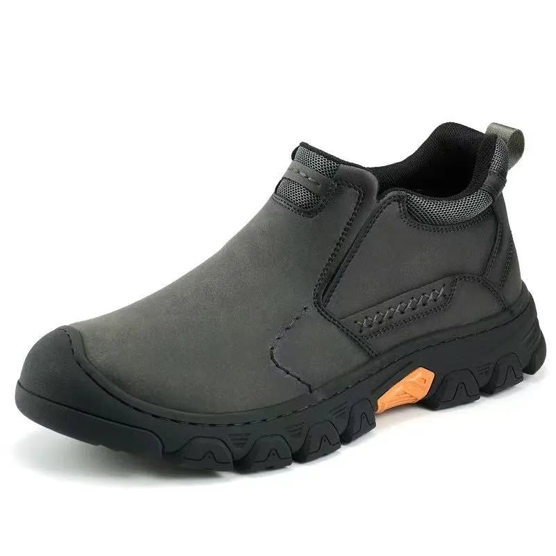 USA Cobbler® Men’s Genuine Leather Slip-On Outdoor Walking Shoes - Image 4
