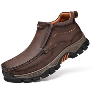 USA Cobbler®Men's Handmade Genuine Leather Orthopedic Comfortable Walking Boots