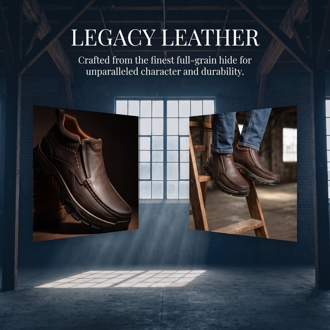 USA Cobbler®Men's Handmade Genuine Leather Orthopedic Comfortable Walking Boots - Image 10