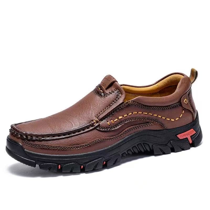USA Cobbler®Men's Handmade Genuine Leather Orthopedic Walking Shoes