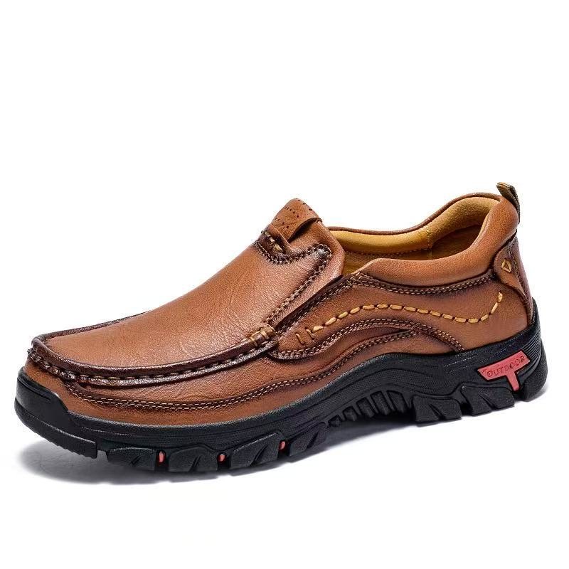 USA Cobbler®Men's Handmade Genuine Leather Orthopedic Walking Shoes - Image 10
