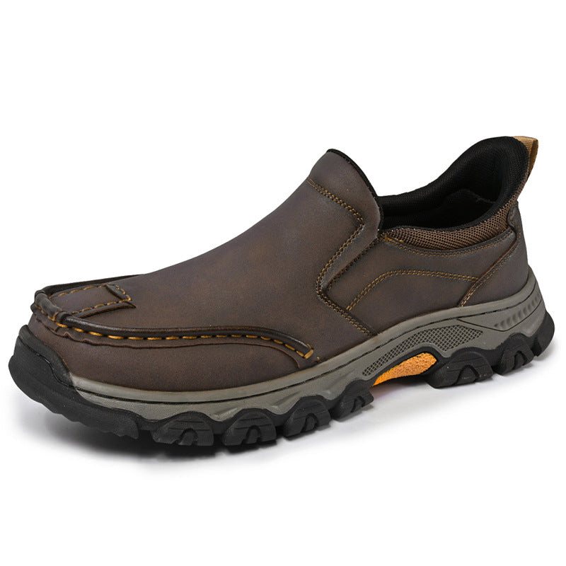 Usacobbler AtlasRoad Leather Slip-On