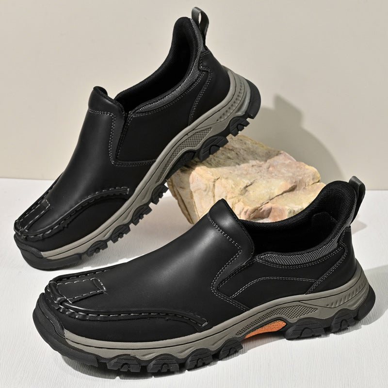 Usacobbler AtlasRoad Leather Slip-On - Image 6