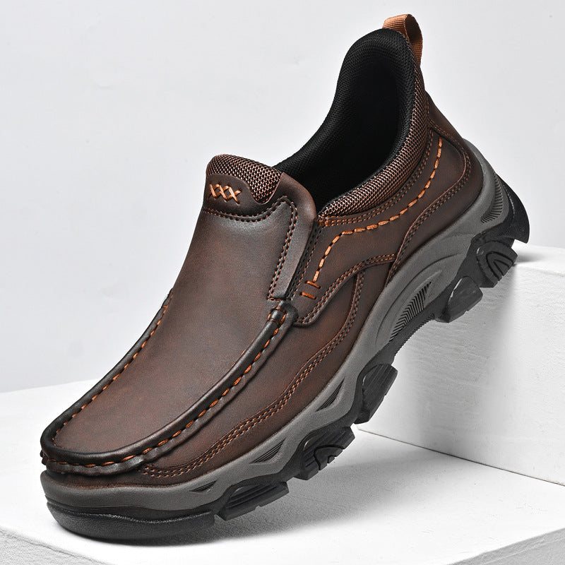 Usacobbler Darkwood Traverse Leather Slip-On - Image 4