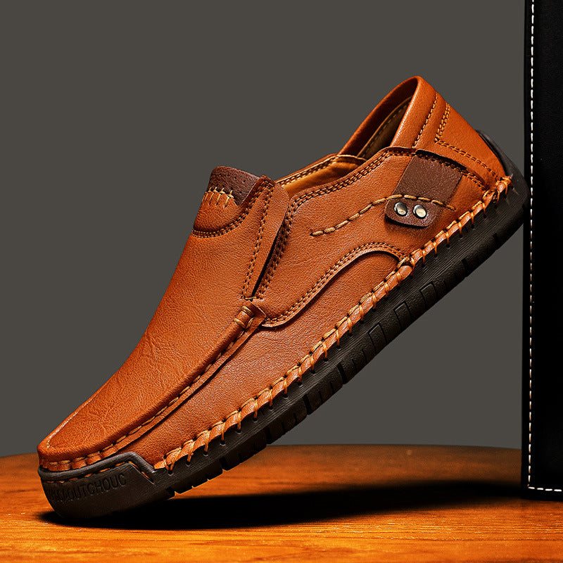 Usacobbler® Hand-Stitched Slip-On Walking Shoes - Image 3