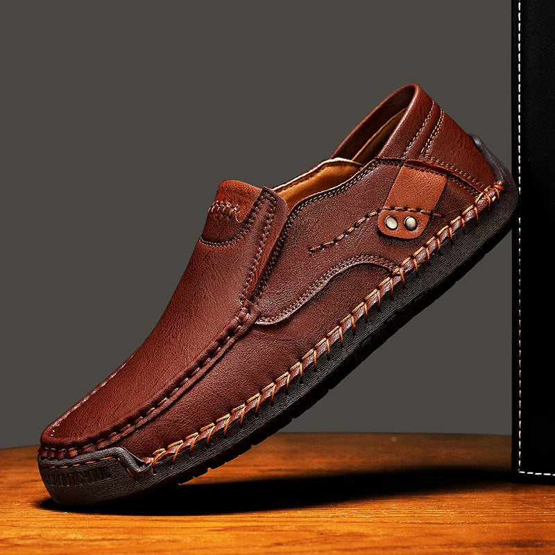 Usacobbler® Hand-Stitched Slip-On Walking Shoes - Image 4