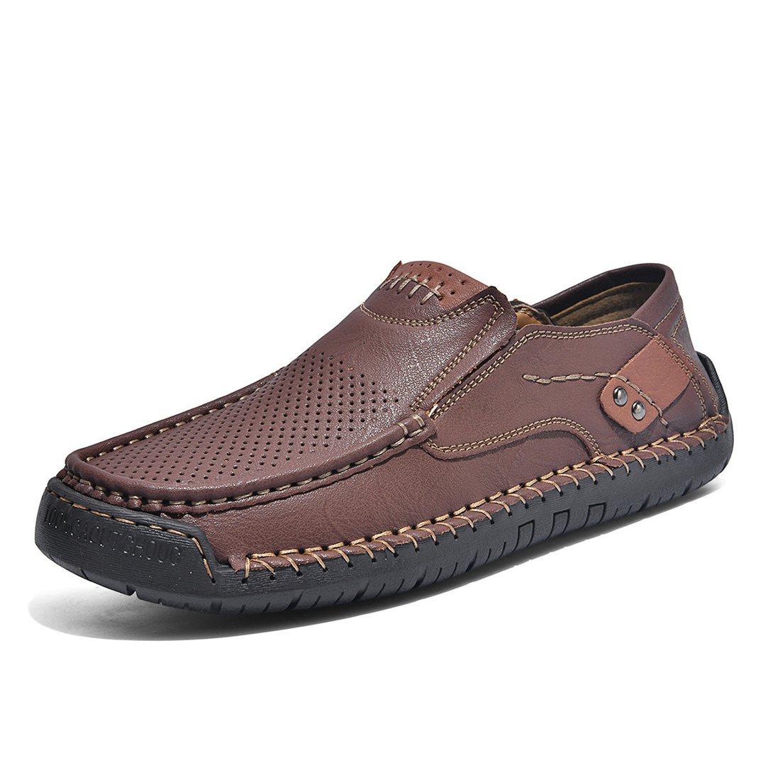Usacobbler® Hand-Stitched Slip-On Walking Shoes - Image 6