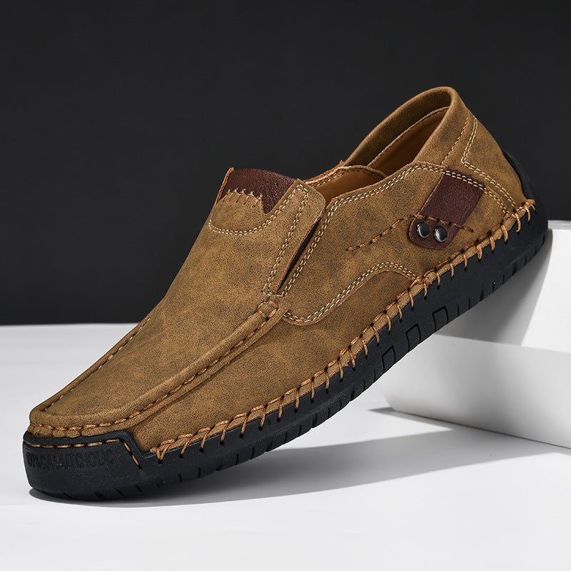Usacobbler® Hand-Stitched Slip-On Walking Shoes - Image 8