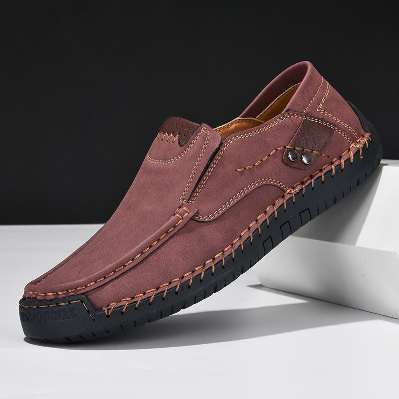 Usacobbler® Hand-Stitched Slip-On Walking Shoes - Image 9