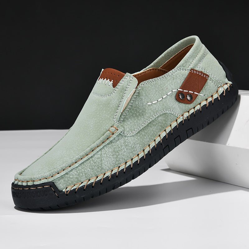 Usacobbler® Hand-Stitched Slip-On Walking Shoes - Image 12