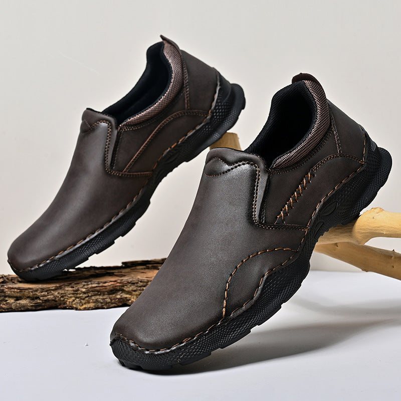 Usacobbler Leather Comfort Slip-On - Image 7