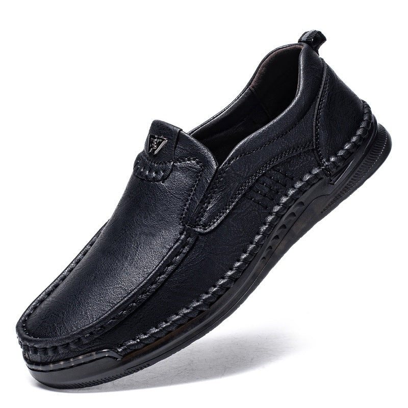 Usacobbler Men’s Hand-Stitched Slip-On Walking Shoes - Image 2