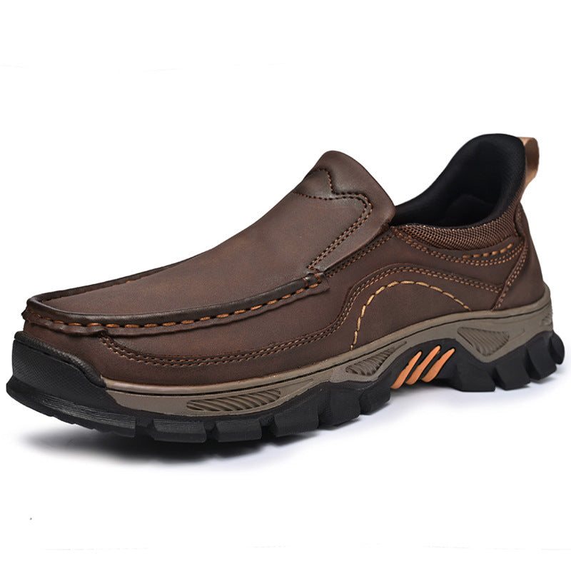 Usacobbler Trailstead Leather Comfort Slip-On
