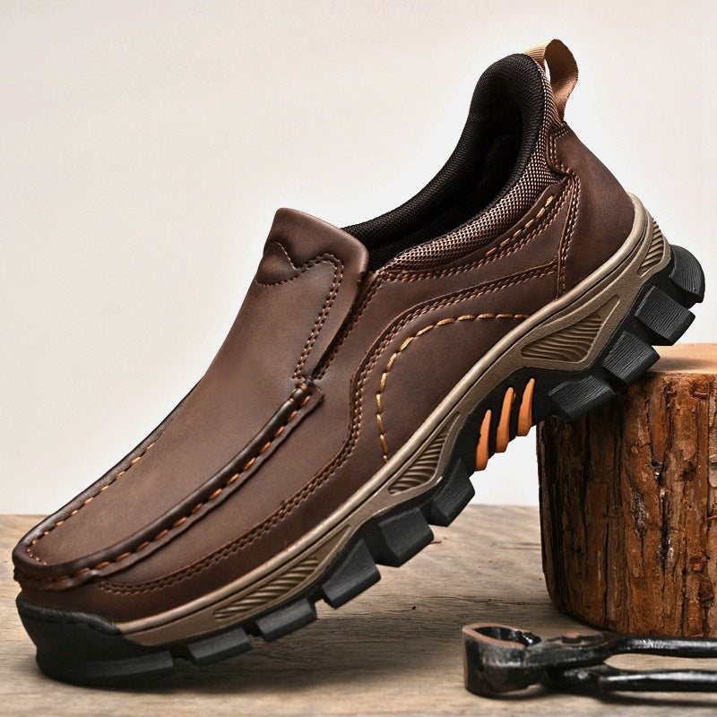 Usacobbler Trailstead Leather Comfort Slip-On - Image 4